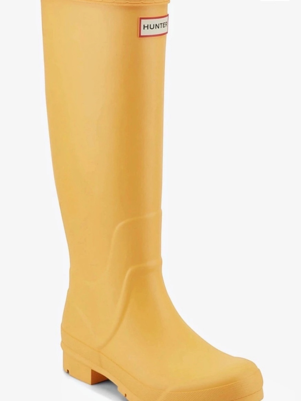 Hunter Original Tall Rain Boots Women's Yellow